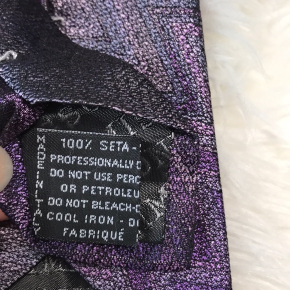 ✅ MISSONI Purple Men’s Neck Tie - Picture 5 of 5